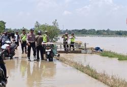 Tanggul Sungai Tuntang Jebol di 3 Titik, Polres Demak Siaga Penuh