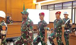 Terdakwa 3 Anggota Kopassus Jalani Sidang di Pengadilan Militer Kasus Pembunuhan Kacab Bank
