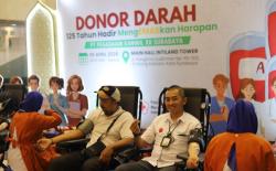 125 Kantong Hasil Donor Darah Jadi Harapan Baru bagi Pasien yang Membutuhkan