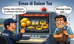 Dari Serbuk Hingga Emas Cor, Ini Rincian Barang Bukti Penyelundupan di Bandara UMK Waingapu