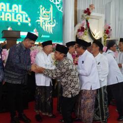 Adem! NU dan Muhammadiyah Jepara Duduk Satu Meja dalam Halal Bihalal Penuh Berkah