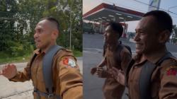 Bukan Bersepeda, Guru di Kasiman Bojonegoro Ini Pilih Lari Sejauh 4 Km ke Sekolah