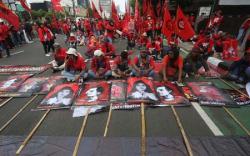 Saat May Day 2026 50.000 Buruh Unjuk Rasa di DPR, Ini Tuntutannya