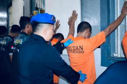 Razia Gabungan Rutan Situbondo Sasar Barang Terlarang, Pastikan  Zero Halinar