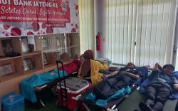 Mantap! 52 Kolf Darah Berhasil Dihimpun PMI Grobogan Bareng Bank Jateng Cabang Purwodadi