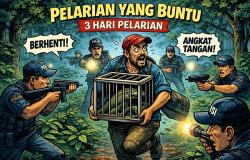 Diburu Tiga Hari, Junaidin Menyerah: Drama Perburuan Kasus Komodo di Manggarai Timur