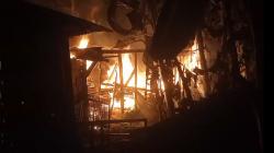 Kebakaran Melalap Kandang Ternak di Temayang Bojonegoro, 8 Ekor Kambing Mati Terpanggang