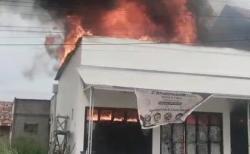 Dua Ruko Kuliner di Cilegon Hangus Terbakar, Diduga Akibat Korsleting Listrik‎‎