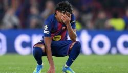 Barca Ditekuk Atletico 0-2, Wajah Kecewa Lamine Yamal Viral di Media Sosial