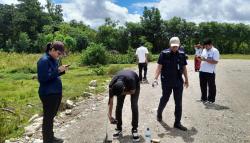 Tim Kemenhub Tinjau Lokasi Bandara Perintis di Kefamenanu, Landasan Pacu Diukur 775 Meter