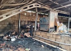 Kebakaran Gudang Diduga Akibat Korsleting Listrik, Kerugian Capai Rp40 Juta