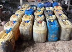 Polda Riau Tangkap Penimbun Solar untuk Tambang Emas Ilegal di Kuansing, 1.200 Liter Disita