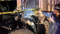 Kecelakaan Maut Dua Truk Angkut Batubara di Muratara Adu Kambing, 1 Tewas Terbakar 2 Luka-luka