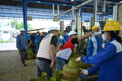 Polresta Banyuwangi Cek Stok Gas Melon, Hasilnya Bikin Warga Lega