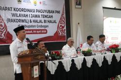 Perkuat Sinergi dan Layanan, Rakor Paguyuban Wilayah I PMI Jateng Digelar di Grobogan