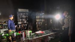 Kebakaran Konter HP di Babat Lamongan, Diduga Akibat Korsleting Kipas Angin