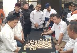 Silaturahmi Lintas Pecinta Catur, Percasi Cilegon Halal Bihalal dan Ngeron Bareng Dimyati Natakusuma