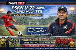 Cari Bintang Sepak Bola TTU, PSKN Gelar Seleksi U-22 di 11 Wilayah