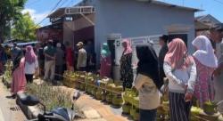 LPG Langka, Pedagang Gorengan di Tuban Memasak Pakai Kayu Bakar