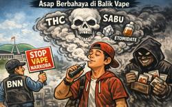 BNN Usulkan Pelarangan Vape, Ratusan Liquid Terbukti Mengandung Narkotika