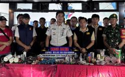 Komitmen Tanpa Kompromi, Kalapas Kalianda Pimpin Razia Gabungan Berantas Halinar