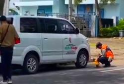 Parkir Sembarangan, Mobil Siaga Desa Disegel Dishub Bojonegoro