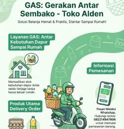 Trik Dagang Pasangan Muda Aldi-Nenden, Sembako Diantar Sampai Rumah, Warga Pangandaran Dimanjakan!