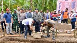 Gunakan Sepablock, Pembangunan Huntap di Agam Dikebut untuk Korban Bencana