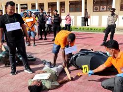 Polisi Gelar Rekonstruksi Kasus Pembunuhan Nakes Tambrauw, Pelaku Peragakan  17 Adegan