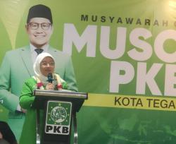 Buka Muscab Kota Tegal, Ida Fauziyah Targetkan Kursi PKB Naik 100 Persen