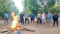 Polisi Gerebek Lokasi Judi Sabung Ayam di Kampung Durian Bantaeng