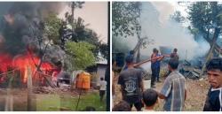 Kebaran Hebat! Dapur dan Alat Pertanian Ludes Dilahap Api Kerugian Mencapai Puluhan Juta Rupiah