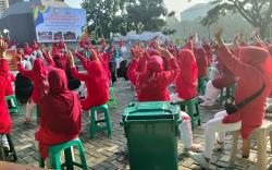 Ratusan BEPers se-Jawa Barat Antusias Latihan Bersama di Saparua Bandung