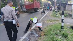 Tragedi Jalur Nasional Banyuwangi: Motor Masuk Blind Spot Truk, Dua Orang Tewas Seketika