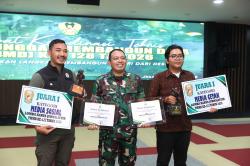 Kodim 0709/Kebumen Sabet Empat Penghargaan TMMD Nasional