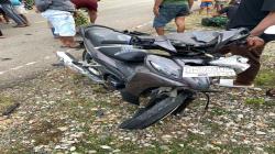 Tabrakan Maut Dua Sepeda Motor di Perbatasan Timor Leste, Seorang Pemuda Tewas