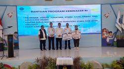 Menaker Salurkan Bantuan Rp32 Miliar di BBPVP Medan untuk Pemulihan Pascabencana