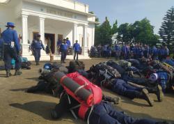 29 Calon Tangguh Damkar Cianjur Siap Dibaret, Ditempa Disiplin, Diuji Hadapi Segala Situasi