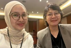 Kiprah Andara Jihan, Mahasiswa Udinus yang Tampil di Malaysia Presentasi Isu Perbandingan Sosial