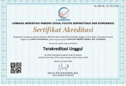 Prodi Ilmu Pemerintahan FISIP UNMA Banten Raih Akreditasi Unggul