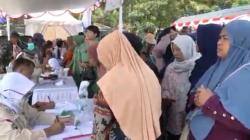 Kuota Jebol! Ratusan Warga Cilegon Serbu Pengobatan Gratis TMMD