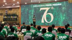 Bobby Nasution di HUT PSMS: Wajib Liga 1, Jika Gagal Siap Dijadikan BUMD