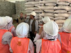 Belajar Ketahanan Pangan, Puluhan Siswa SMK di Balikpapan Masuk Gudang Bulog