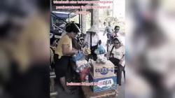 Aksi Heroik TNI AL di Belawan Bikin Ibu-ibu Pedagang Jatuh Hati