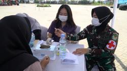 Kodim 0623/Cilegon Gelar Pengobatan Gratis, Ratusan Warga Antre Sejak Pagi