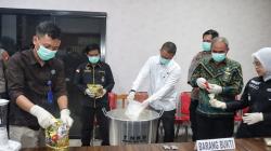 Polda Kalteng Musnahkan 5,43 Kg Sabu dan Ratusan Butir Ekstasi, Total Nilai 8, 54 Miliar