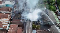 Permukiman Padat di Samarinda Terbakar, 6 Rumah Ludes Dilalap Api