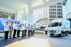 Pelepasan Pengiriman Cabai Merah Keriting Karo ke Palangka Raya melalui KAD