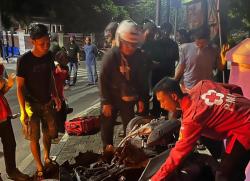 Kecelakaan Maut Motor dengan Truk di Alun-Alun Purwodadi, 2 Pelajar Tewas