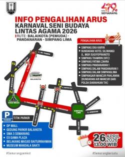 Pawai Ogoh-Ogoh Minggu Besok, Simak Rekayasa Lalu Lintas dan Kantong Parkir